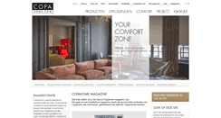 Desktop Screenshot of copahome.com